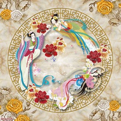 File tranh in mica File in tranh tường 3D FT201372 (độ phân giải cao)