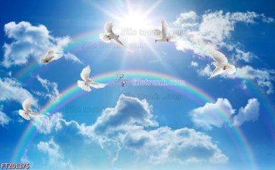 File in lụa File in tranh tường 3D FT201375 (chất lượng cao) File in tranh tường 3D FT201375