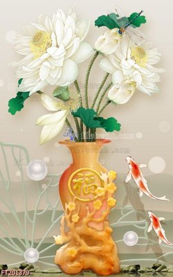 Chi tiết file tranh tráng gương File in tranh tường 3D FT201379 (ảnh gốc)