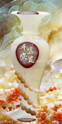 File tranh File in tranh tường 3D FT201402 (bản gốc) treo phòng ăn