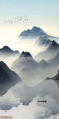 File gốc File in tranh tường 3D FT201411 (thiết kế) độc quyền