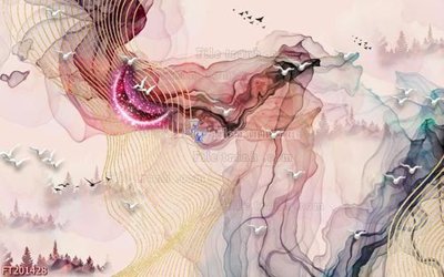 File tranh File in tranh tường 3D FT201428 (gốc) chủ đề trẻ em