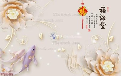 File gốc File in tranh tường 3D FT201462 (phong cách) cổ điển