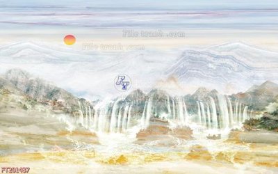 File gốc File in tranh tường 3D FT201487 (phiên bản chuẩn) để in ấn