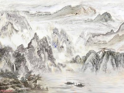 Tải file gốc in lụa File in tranh tường 3D FT201551 siêu nét