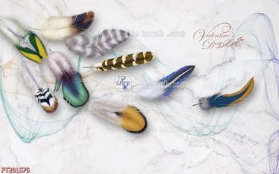 File gốc File in tranh tường 3D FT201576 (in lụa) tranh mã đáo