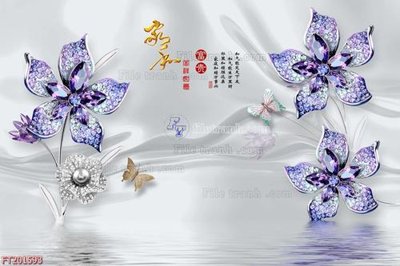 File tranh in trần File in tranh tường 3D FT201593 (ảnh gốc siêu nét)