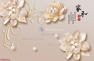 File tranh gốc in trần nhà File in tranh tường 3D FT201611 3D