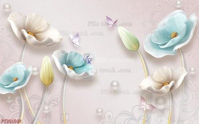 File in trần File in tranh tường 3D FT201647 (bản gốc) phong cảnh