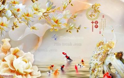 Tải file File in tranh tường 3D FT201660 (PSD) cho in tranh 3D