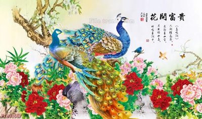 File tranh File in tranh tường 3D FT201667 (ảnh gốc) không bị mờ