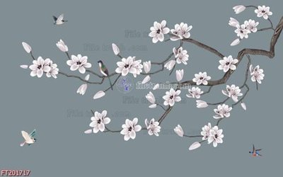 File PSD File in tranh tường 3D FT201717 (gốc) nhiều lớp (multi-layer)