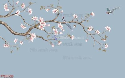 File gốc File in tranh tường 3D FT201729 (in 3D) cho trang trí