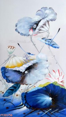 Download file gốc File in tranh tường 3D FT201756 (in lụa) tranh 3D