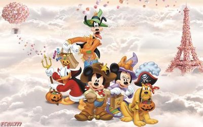 Download file tranh File in tranh tường 3D FT201777 (file gốc PSD)