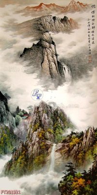 File tranh File in tranh tường 3D FT201921 (gốc) chủ đề thành phố