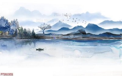 Tệp tin gốc File in tranh tường 3D FT201932 (dùng cho in ấn) chuyên nghiệp