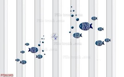 File PSD File in tranh tường 3D FT201963 (nguyên gốc) chất lượng cao