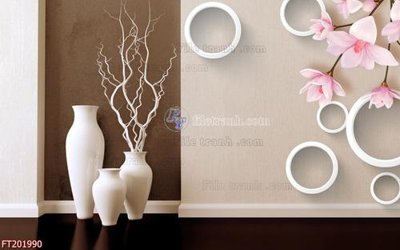 File in ấn File in tranh tường 3D FT201990 (bản gốc) chất lượng cao
