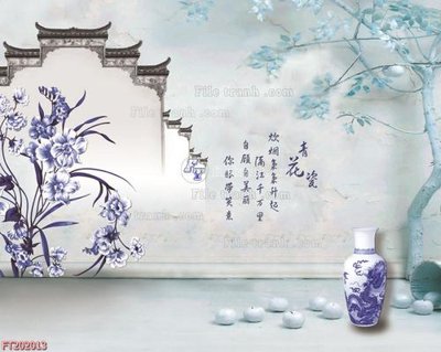 Tải file File in tranh tường 3D FT202013 (ảnh gốc) 300dpi File in tranh tường 3D FT202013