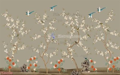 Hình ảnh file gốc File in tranh tường 3D FT202100 cho in UV