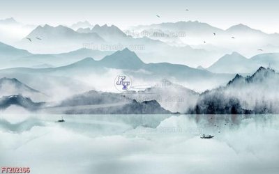 File gốc File in tranh tường 3D FT202106 (ảnh chi tiết) để in trần