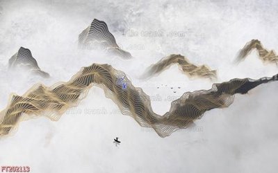 File gốc File in tranh tường 3D FT202113 (dành cho trang trí nội thất)