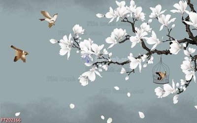 File tranh File in tranh tường 3D FT202166 (ảnh gốc) sắc nét hoàn hảo