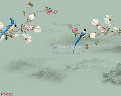 File gốc File in tranh tường 3D FT202171 (phong cách) cổ điển