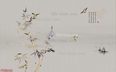 File gốc File in tranh tường 3D FT202182 (in ấn) không giới hạn