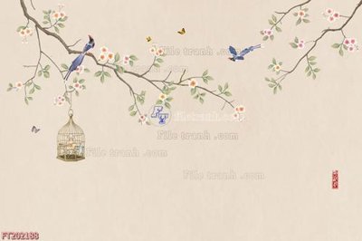 File gốc File in tranh tường 3D FT202188 (in tráng gương) ốp tường