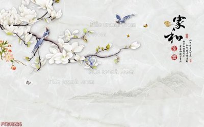 File PSD File in tranh tường 3D FT202236 (nguyên bản) cho thiết kế