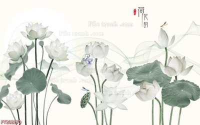 File gốc File in tranh tường 3D FT202270 (in tráng gương) nghệ thuật