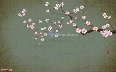 File gốc File in tranh tường 3D FT202301 (thiết kế) độc quyền