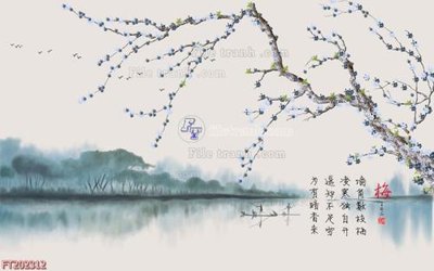 Tải file File in tranh tường 3D FT202312 (gốc) in ấn chất lượng