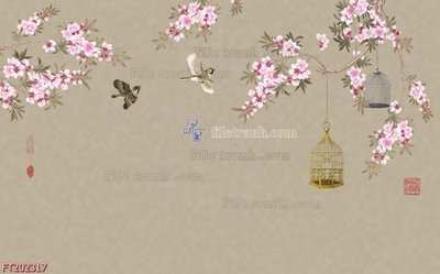 File gốc File in tranh tường 3D FT202317 (ảnh chi tiết) để in lụa