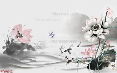 File tranh File in tranh tường 3D FT202342 (bản gốc) treo tường