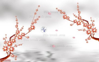 File in mica File in tranh tường 3D FT202355 (bản gốc) sắc sảo