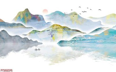 File PSD File in tranh tường 3D FT202376 (gốc) nhiều lớp (multi-layer)