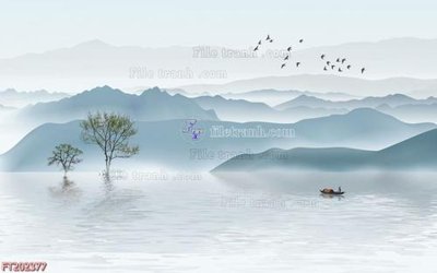 File tranh File in tranh tường 3D FT202377 (ảnh gốc) sắc nét hoàn hảo