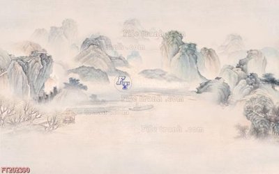 File gốc File in tranh tường 3D FT202390 (trang trí) cho phòng khách