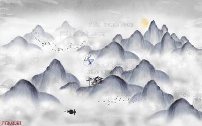 File tranh File in tranh tường 3D FT202391 (bản gốc) treo tường