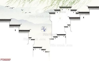 File tranh File in tranh tường 3D FT202397 (gốc) chủ đề động vật