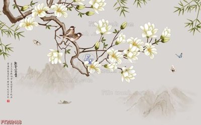 Tải file File in tranh tường 3D FT202418 (gốc) chủ đề phong thủy