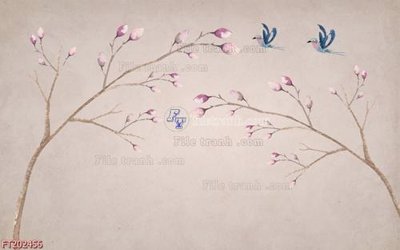 File gốc File in tranh tường 3D FT202456 (phong cách) cổ điển