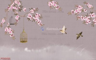 Tải file File in tranh tường 3D FT202495 (gốc) in ấn chất lượng