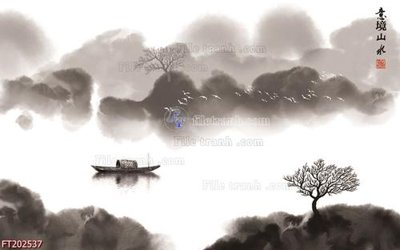 File in trần File in tranh tường 3D FT202537 (file gốc) xuyên sáng