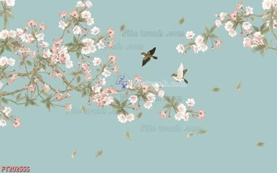 Chi tiết file tranh tráng gương File in tranh tường 3D FT202555 (ảnh gốc)