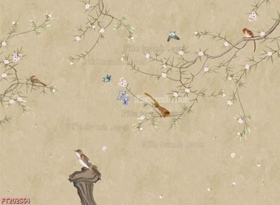 File in trần File in tranh tường 3D FT202564 (bản gốc) 5D