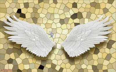 File PSD File in tranh tường 3D FT202602 (bản gốc) dễ dàng edit